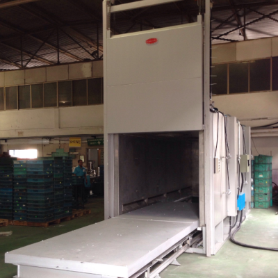 Trolley Type T5 Aluminum Heat Treatment Furnace